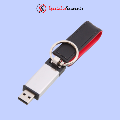 Flashdisk Kulit Magnet Gantungan Kunci (4GB)