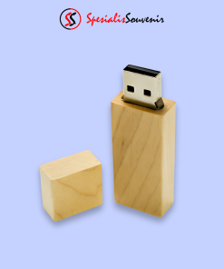 Flashdisk Kayu Kotak Persegi (4gb)