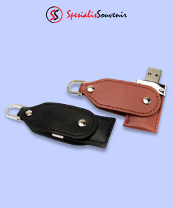Flashdisk Kulit Metal model Putar (4GB)