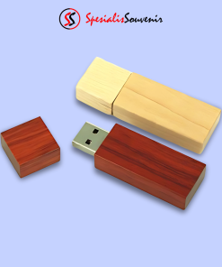 Flashdisk Kayu Kotak Persegi (4gb)