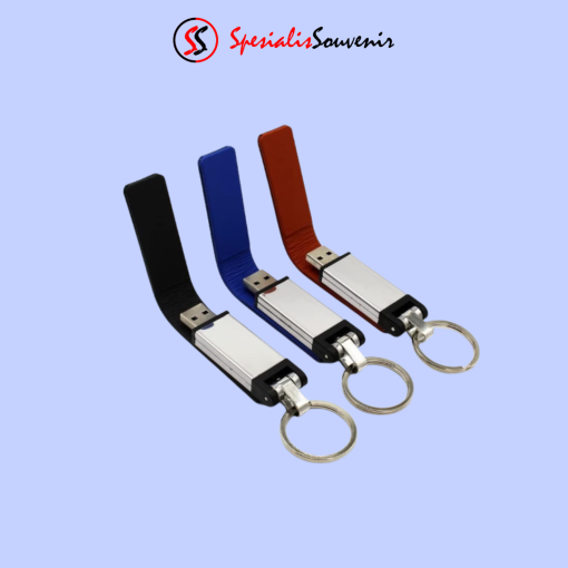 Flashdisk Kulit Magnet Gantungan Kunci (4GB)