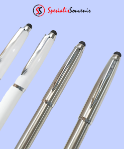 Pulpen Metal 2 in 1 Stylus