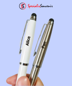 Pulpen Metal 2 in 1 Stylus