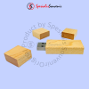 Flashdisk Kayu Kotak Persegi (4GB)
