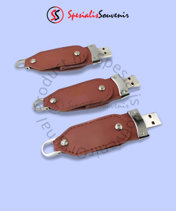 Flashdisk Kulit Metal model Putar (4GB)