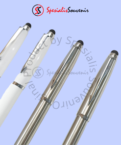 Pulpen Metal 2 in 1 Stylus
