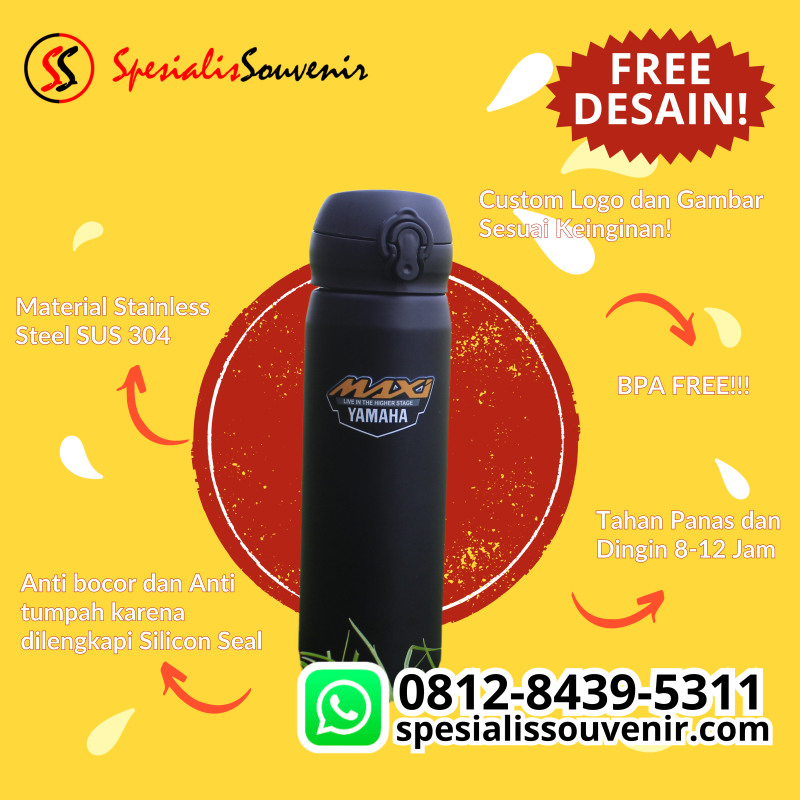 vendor tumbler bandung, supplier botol tumbler, distributor tumbler makassar, distributor tumbler medan, botol minum custom nama