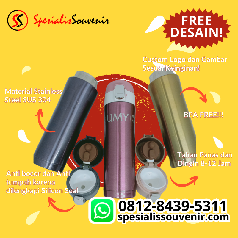 botol minum plastik kekinian, souvenir tumbler murah, botol minum custom jogja, botol minum custom nama, tempat jual botol minum unik