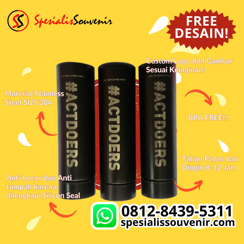 distributor tumbler bandung, botol minum anak anti pecah, distributor botol minum surabaya, harga botol minum custom, pusat souvenir jogja