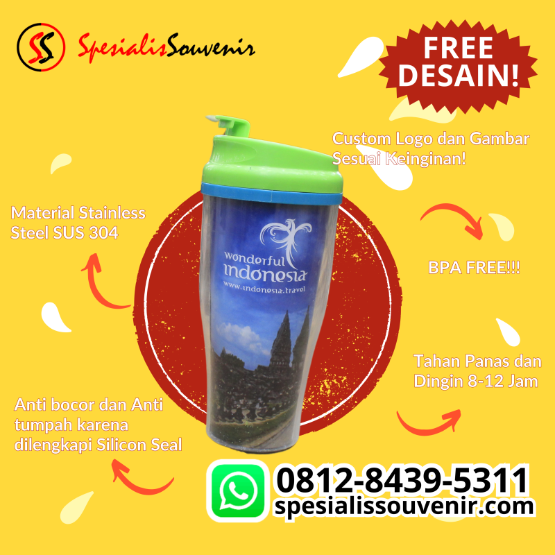 botol minum anak anti pecah, distributor botol minum surabaya, harga botol minum custom, pesan tumbler souvenir, tumbler custom nama