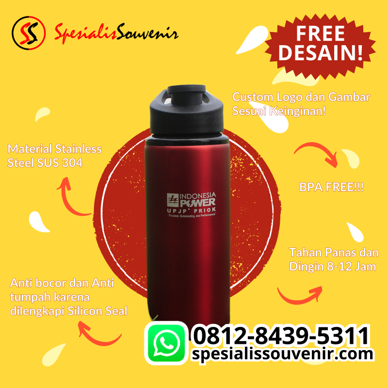 harga botol minum custom, pesan tumbler souvenir, botol minum custom murah, custom botol minum jogja, botol minum anak