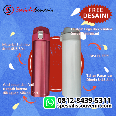 Tumbler Custom Satuan & Grosir Murah: Pesan Terdekat di Bandung & Jogja dengan Desain Grafir Eksklusif