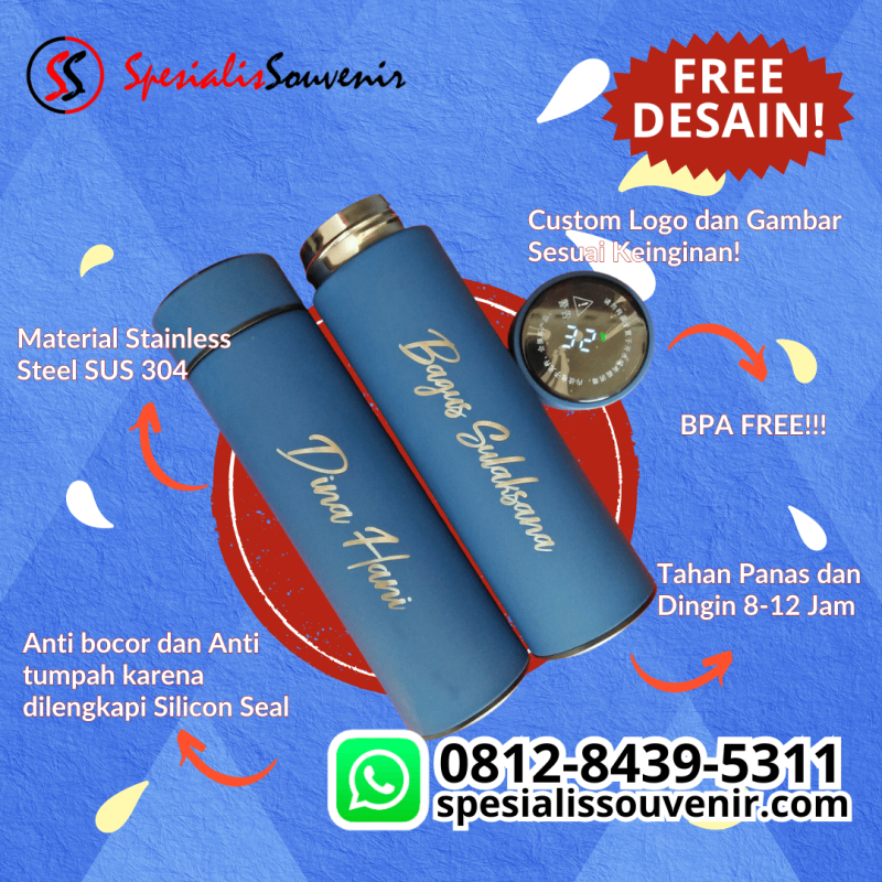 Harga Tumbler Custom Terbaru: Satuan, Grosir Murah, hingga Desain Grafir Stylish di Jogja & Bandung