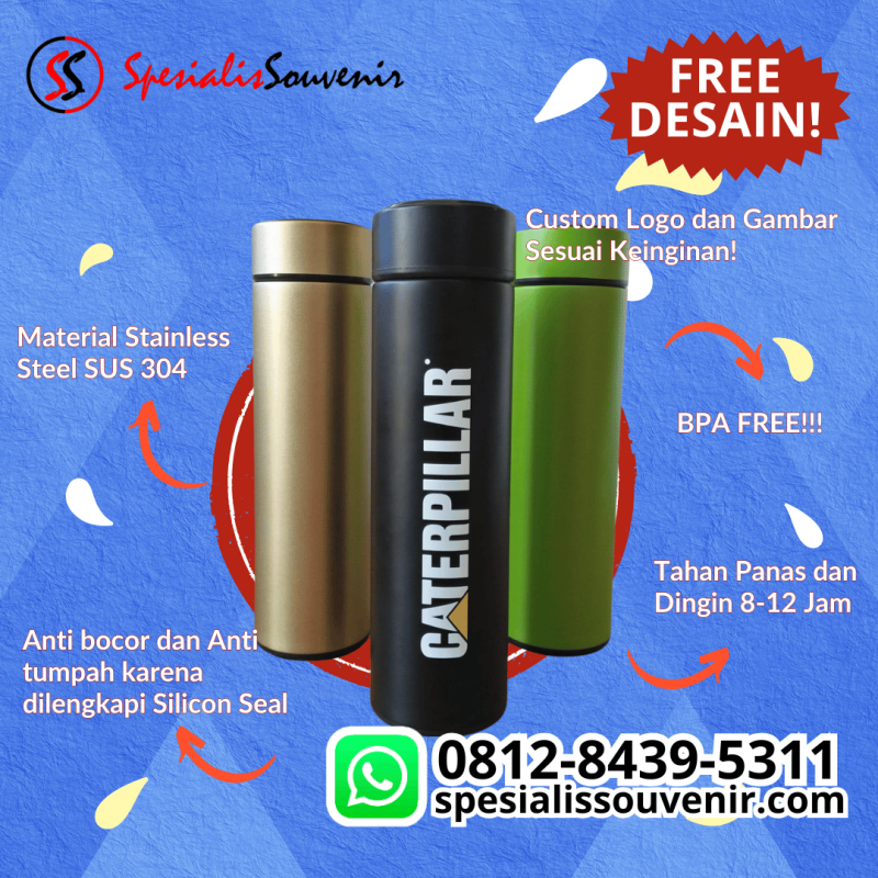 Tumbler Custom Murah & Terdekat: Vendor Tumbler Grafir di Bandung dan Jogja dengan Harga Terbaik