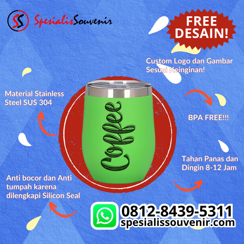 Tumbler Custom Bandung & Jogja: Harga Murah, Grafir Elegan, hingga Vendor Terbaik untuk Promosi