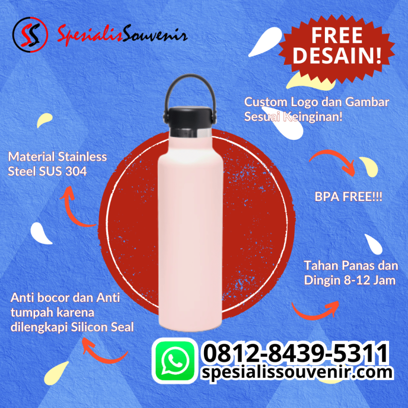 Vendor Tumbler Custom Jogja, Bandung & Tangerang: Harga Murah, Desain Travel & Termos Eksklusif