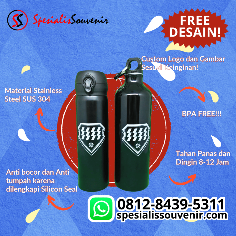 Pesan Tumbler Custom Bogor & Bali: Travel Stylish, Termos Eksklusif, dan Hadiah Ulang Tahun Unik