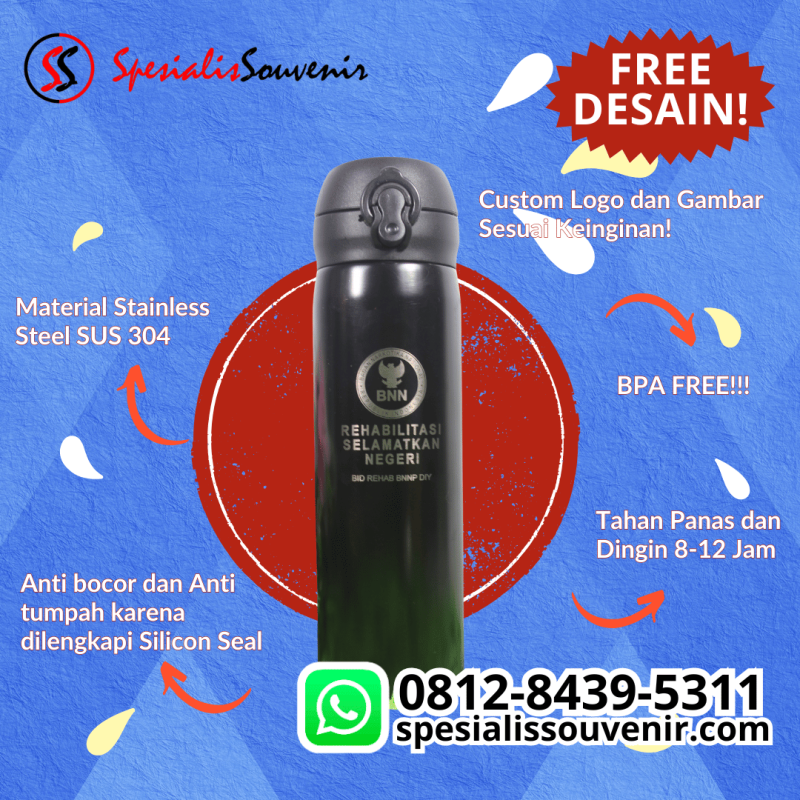 Tumbler Travel Custom & Souvenir Ulang Tahun: Pilihan Stylish di Jakarta, Bogor, Bali, Bekasi, dan Medan