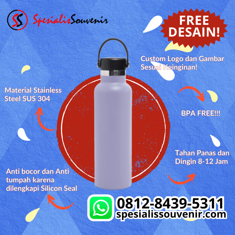 Pesan Tumbler Bottle Custom Eksklusif – Desain Unik untuk Ulang Tahun & Acara Spesial di Bogor, Bali, dan Jakarta