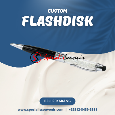 Souvenir Flashdisk Custom Terbaru: Flashdisk Kartu, Gantungan Kunci & Pulpen untuk Seminar dan Promosi Perusahaan