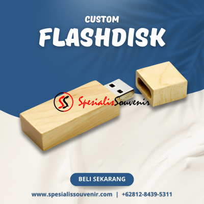 Jual Flashdisk Kayu Unik untuk Souvenir Perusahaan dan Acara Spesial