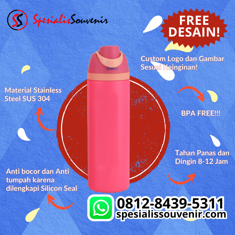 Tumbler Custom Ulang Tahun & Souvenir di Jakarta, Bogor, Bali, Bekasi, Medan, hingga Makassar