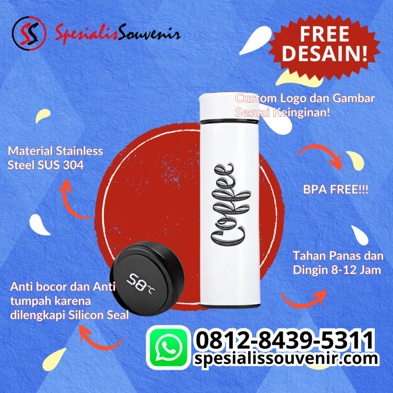 Jual Tumbler Custom Jakarta, Bekasi, Bogor, Bali, Medan & Makassar – Souvenir Ulang Tahun Stylish dan Eksklusif