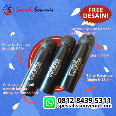 Pesan Tumbler Custom Jakarta hingga Makassar: Layanan Cetak Tumbler Bottle Custom dan Tumbler Plastik Print Full Color