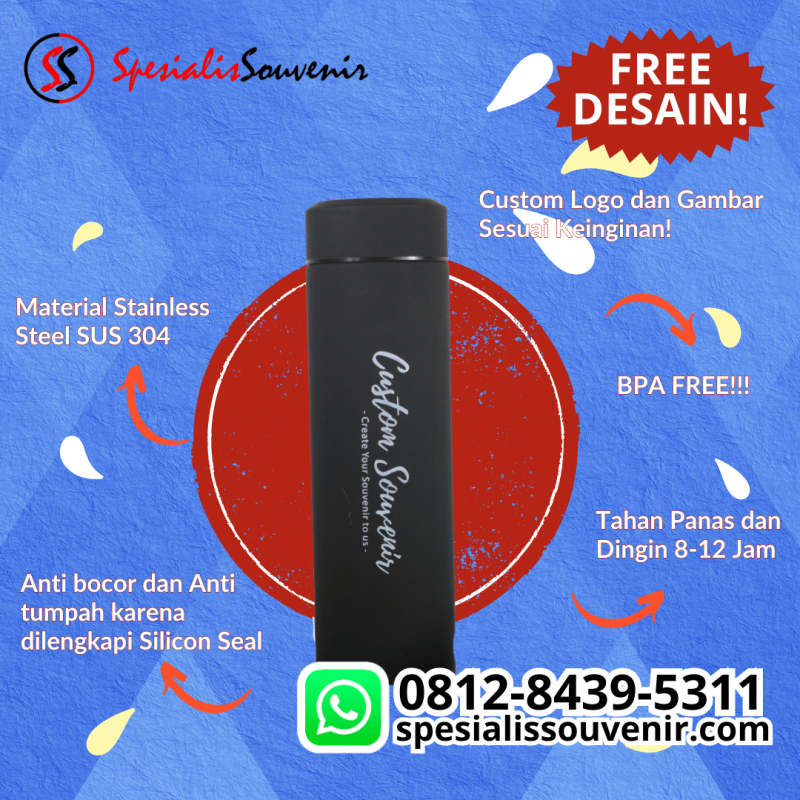 Custom Tumbler Printing: Solusi Tumbler Custom Print untuk Souvenir Perusahaan di Jakarta hingga Makassar