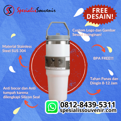 Souvenir Botol Minum Plastik & Kaca Custom: Pilihan Tumbler Printing Kekinian untuk Acara dan Hadiah
