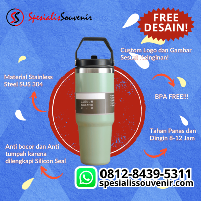 Cetak Tumbler Grafir Premium: Souvenir Promosi Elegan dan Berkesan untuk Setiap Acara