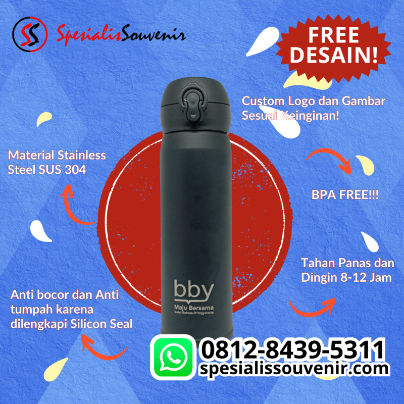 Souvenir Tumbler Custom: Solusi Praktis untuk Promosi Perusahaan dan Hadiah Eksklusif