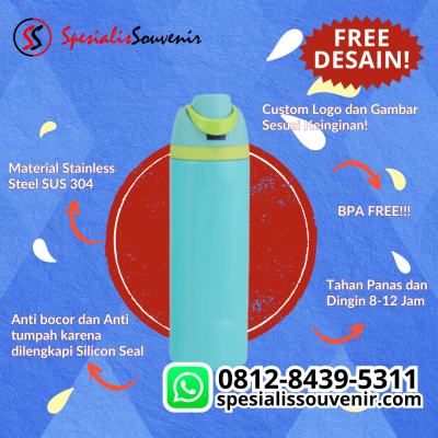 Inspirasi Desain Souvenir Tumbler Custom untuk Event, Seminar, dan Promosi Bisnis