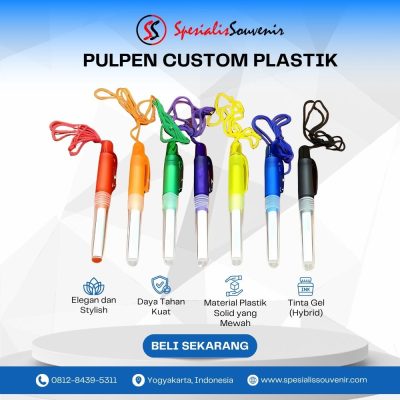 Pulpen Custom Nama: Solusi Souvenir Elegan untuk Promosi & Hadiah Spesial