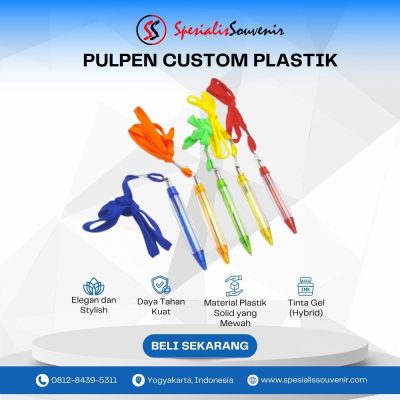 Cara Pesan Pulpen Custom Nama dengan Desain Sendiri & Harga Terjangkau