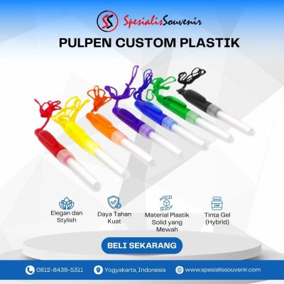 Pulpen Custom Logo untuk Promosi: Cara Pilih Model Terbaik & Harganya