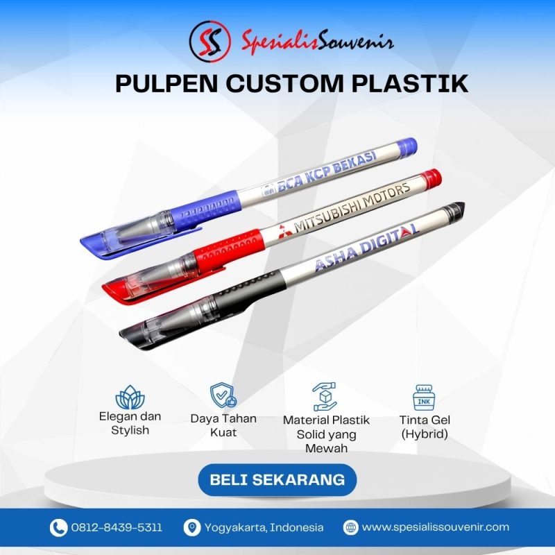 Jasa Pulpen Custom Logo Terpercaya: Tips Dapat Desain Bagus & Harga Hemat