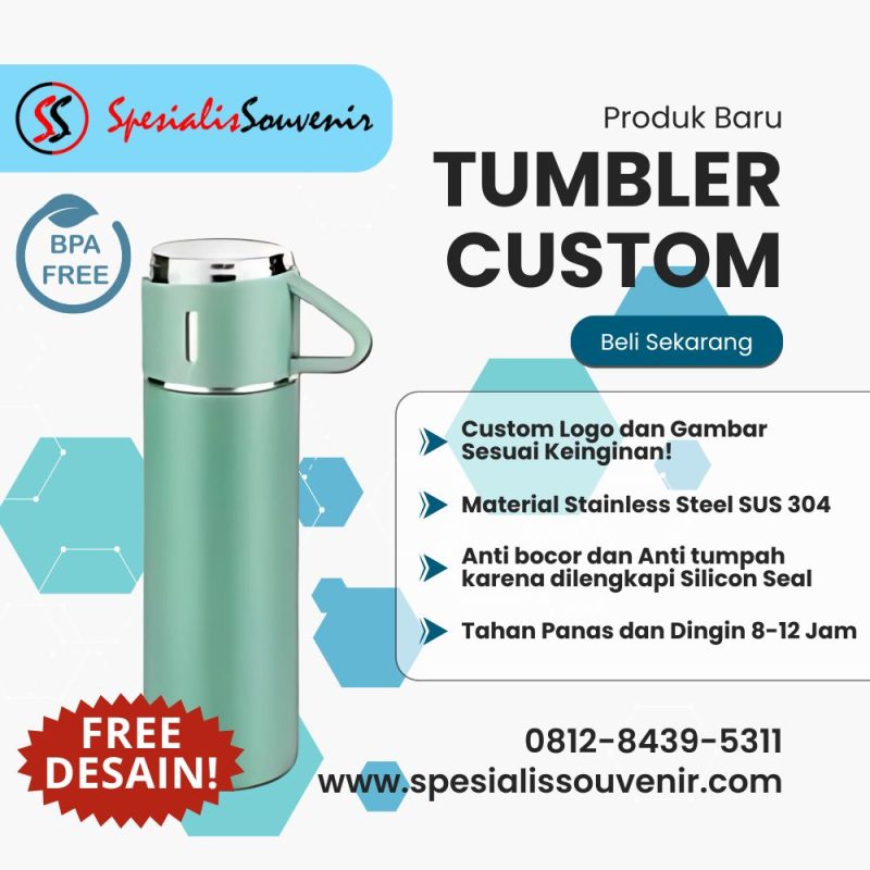 Toko Tumbler Custom Jogja: Solusi Cepat untuk Souvenir Perusahaan yang Elegan & Terjangkau
