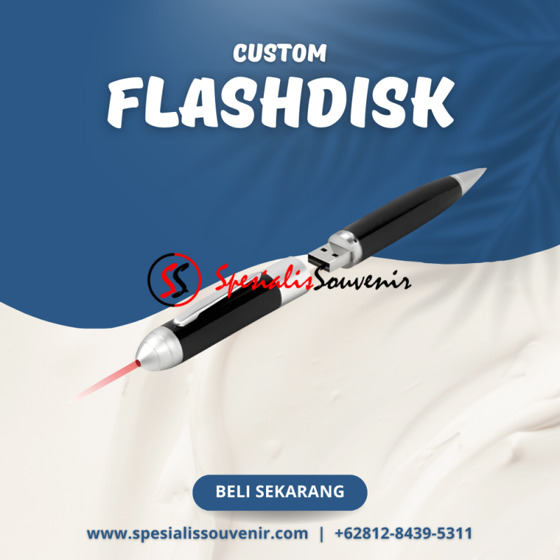Flashdisk Custom Jakarta: Solusi Praktis untuk Souvenir Promosi & Branding Perusahaan