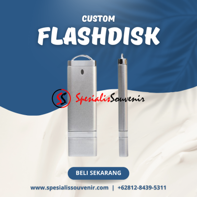 Flashdisk Custom Logo: Souvenir Perusahaan Murah, Awet & Profesional