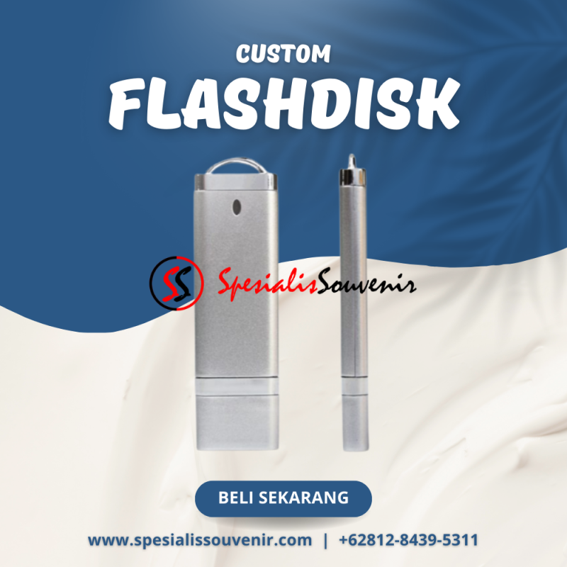 Flashdisk Custom Logo: Souvenir Perusahaan Murah, Awet & Profesional