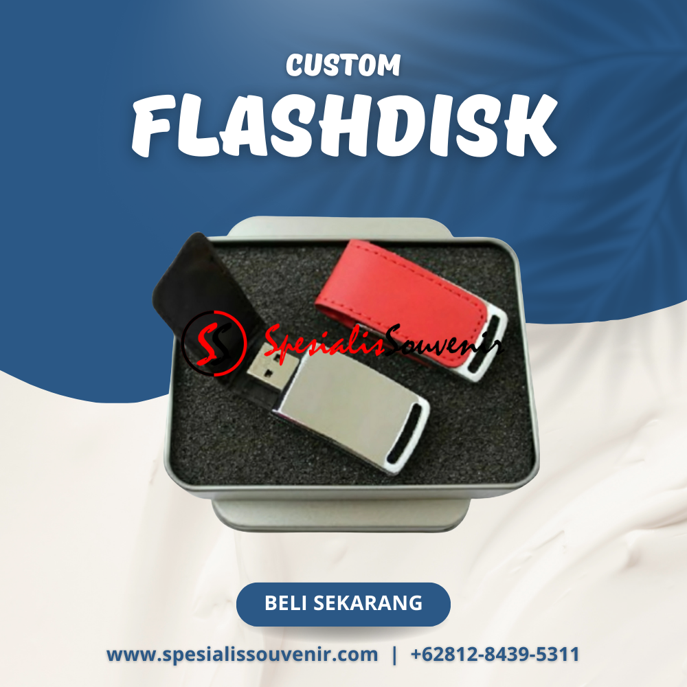 Vendor Flashdisk Custom Jakarta Murah, Cepat & Desain Logo Sendiri