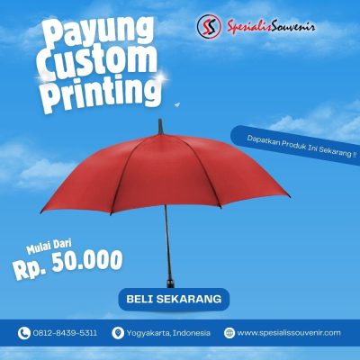 Payung Custom Tangerang: Solusi Branding Murah untuk Event & Promosi Bisnis