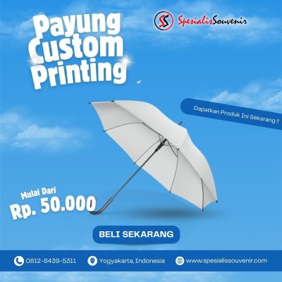 Payung Custom Terdekat: Cara Cepat Temukan Vendor Terbaik untuk Souvenir & Branding