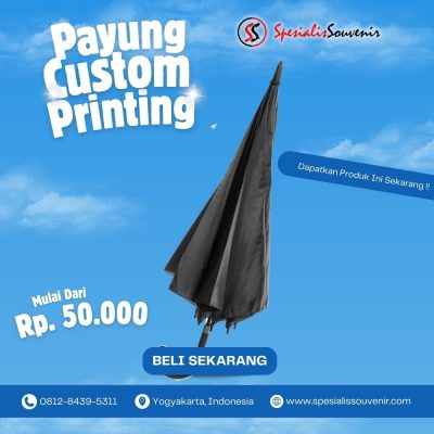 Payung Custom Bandung: Tempat Terbaik untuk Pesan Desain Bebas & Harga Terjangkau