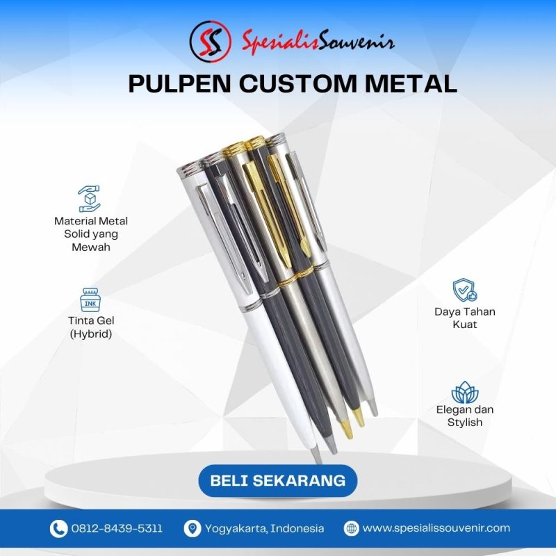 Pulpen Custom Bali: Solusi Souvenir Promosi Murah & Berkualitas untuk Bisnismu