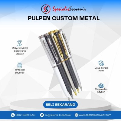 Tempat Bikin Pulpen Custom Surabaya Terdekat: Harga Terbaik & Desain Bebas