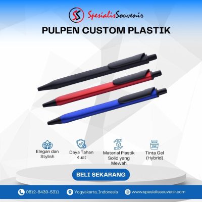 Tips Memilih Pulpen Custom Souvenir Berkualitas: Murah, Elegan, dan Siap Cetak Logo
