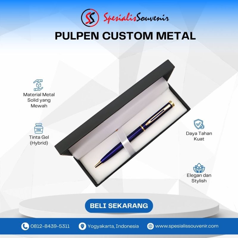 Pulpen Custom Jogja Terbaik: Solusi Souvenir Murah & Cepat untuk Acara Anda