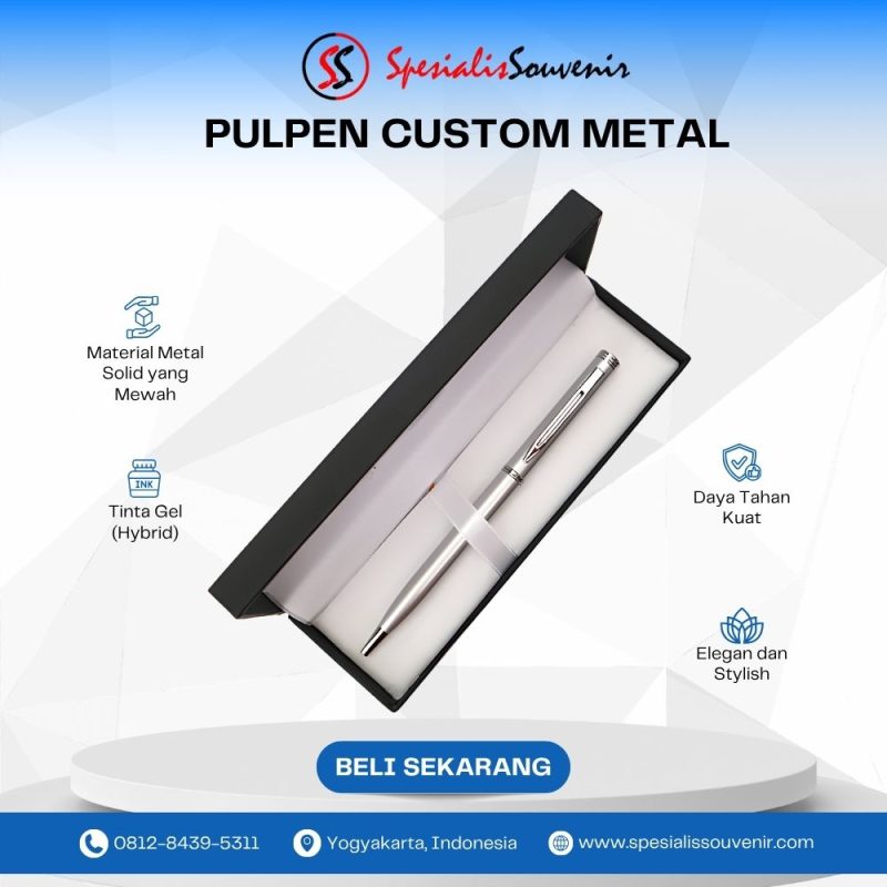 Butuh Pulpen Custom Jogja? Ini Cara Memilih Vendor Berkualitas dengan Harga Bersahabat